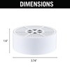Replacement Cartridge for Bath Filter,Universal Replacement and Compatible with Crystal