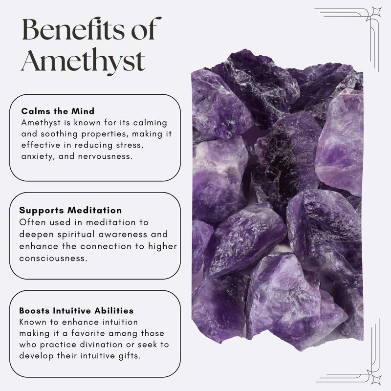 SAOI Crystal Water Bottle - Amethyst - Natural Wellness Healing