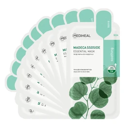 MEDIHEAL Essential Mask (10 P), 10 Sheets, Skin Trouble, Essence, Deer
