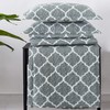 Royal Hotel Bedding Gray and White Meridian Full/Queen Coverlet 3pc