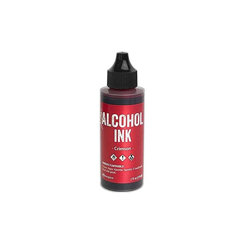 Tim Holtz Alcohol Ink - Crimson 2 oz.