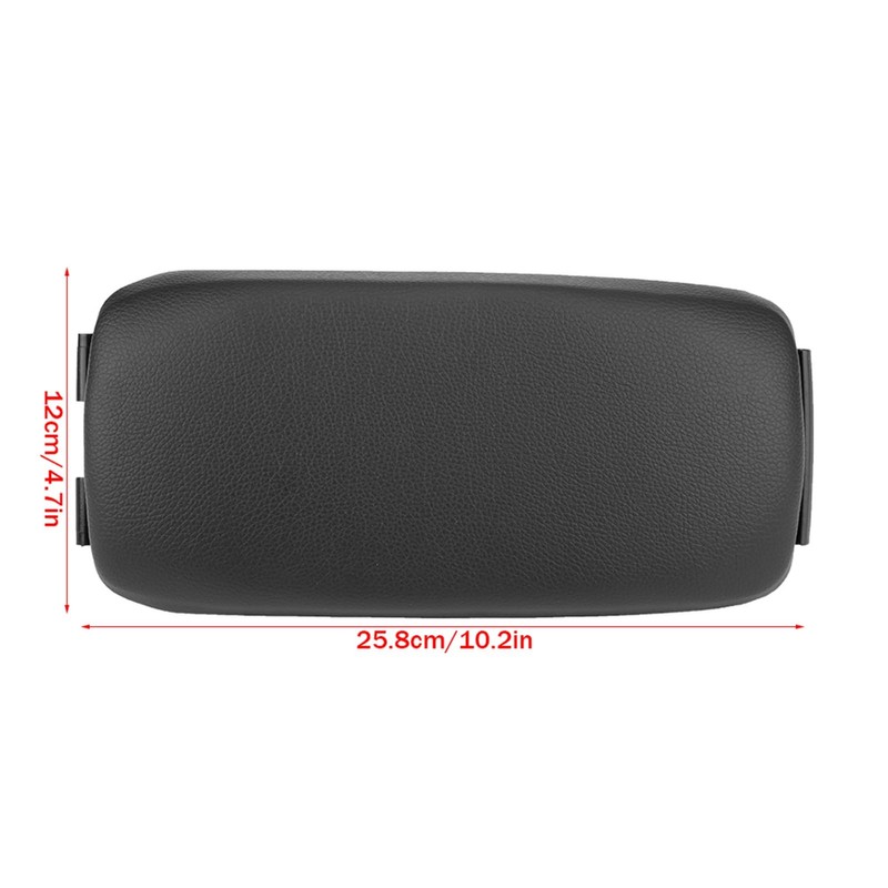 Leather Centre Console Armrest Cover with Soft Memory Foam A3