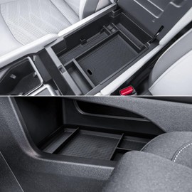 TACOBRO Center & Lower Console Organizer Tray Combo for Nissan Pathfinder