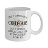 MIPOMALL Une Formidable collegue, Cadeau preferee collegues, Tasse Travail, cadeaux