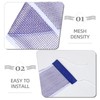 GRIRIW Table Tennis Net Durable Blue Pe Rebound Net for