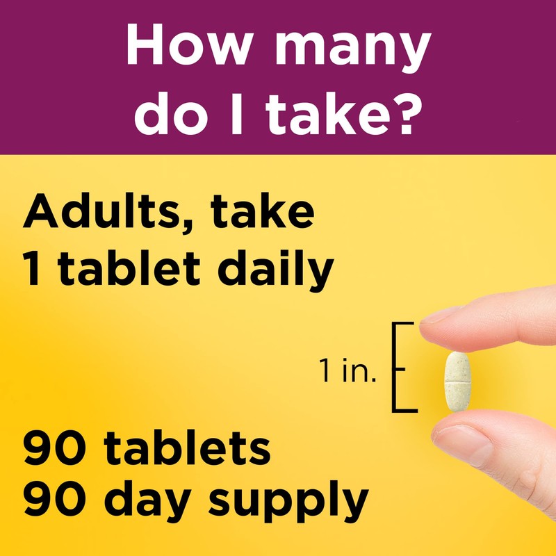 Nature Made Multivitamin For Women 50+ No Iron, Multivitamins for