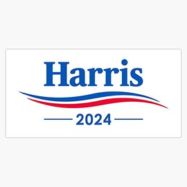 Kamala Harris 2024 Sticker Vinyl Bumper Sticker Decal Waterproof 5"