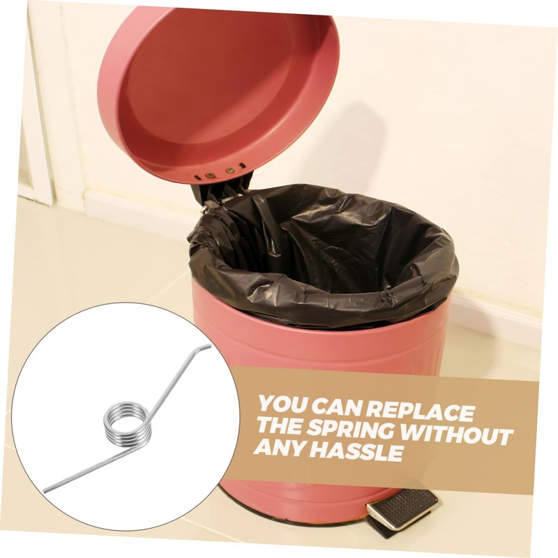Kisangel Trash Can Lid Torsional Spring Replacement for Easy DIY