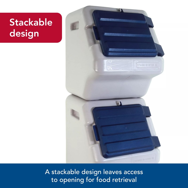 Coastal Pet Bergan Stack-n-Stor Food Storage - Stackable Dog &