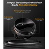 6L Dual-Sided Electric Hot Pot with Cool-Touch Handles, 1100W Adjustable