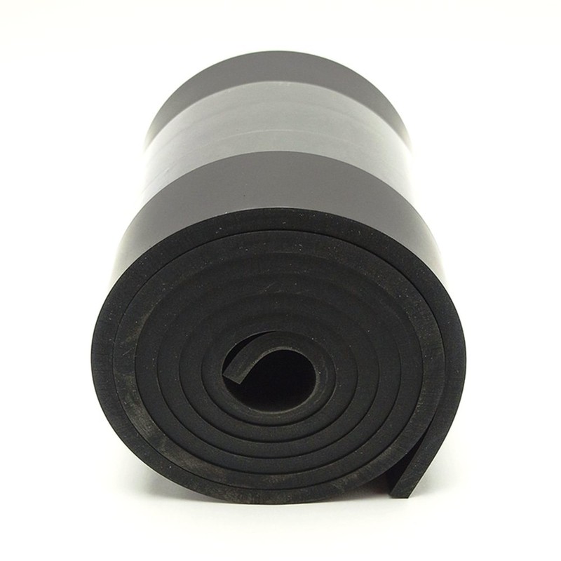 Wake Sangyo GR-14 NR Rubber Roll, Black, 2.0 x 39.4