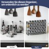 Spice Rack Standing & Wall Spice Organiser Kitchen Organiser with