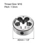sourcing map M16 X 1.5 Metric Round Die, Machine Thread