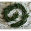 Christmas cedar garland 1pc, 6ft Cypress festive foliage for fireplaces,