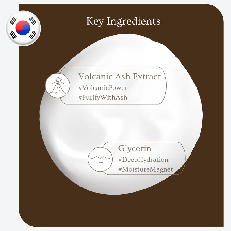 esfolio Volcanic Ash Cleansing Foam – Deep Pore Cleanser for