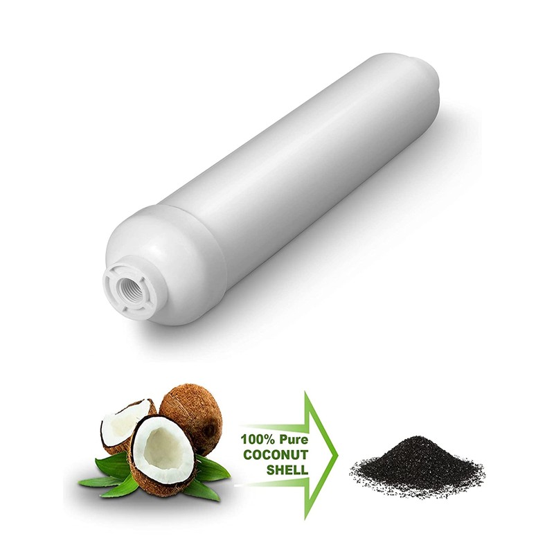 CFS 10" Post Carbon Filter 1/4" Female (FPT) T33 Inline