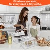 TOPITOP 2 Pack of 2 Tier Under Sink Storage Organizer
