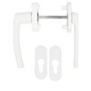 Hoppe Slim Height External Patio Door Handles and Covers White
