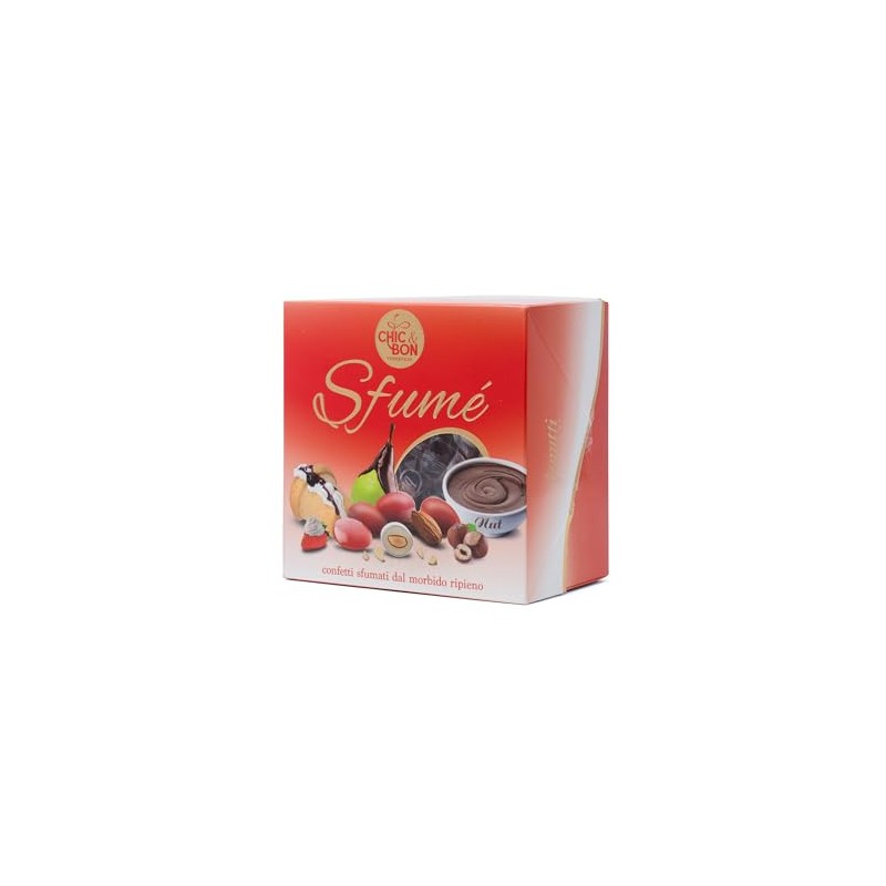 Buratti Confetti Tenerezza Vassoio Sfume Rosso - 0.50 Kg