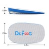 Dr.Foot - zapato para pies, Azul, 0.6" Height