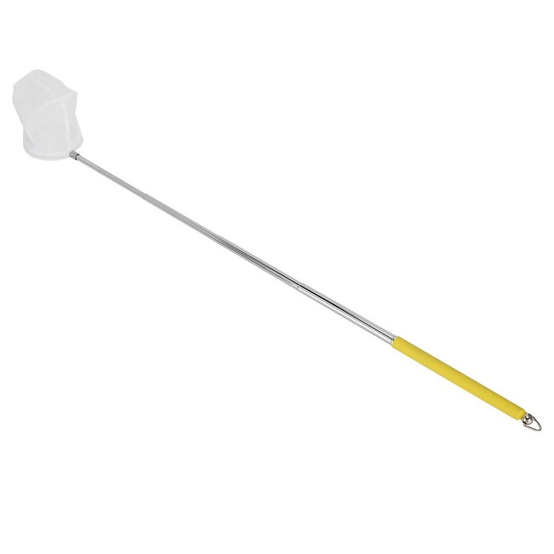 Small Aquarium Fish Net, Telescopic Pole Fish Shrimp Catch Skimming