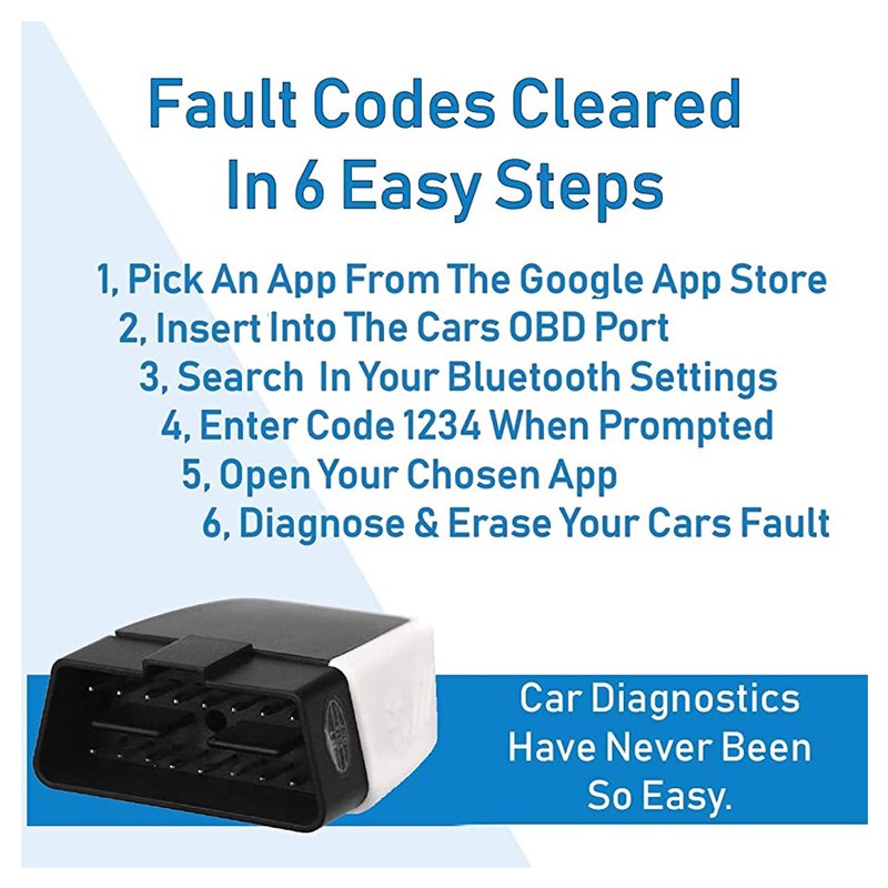 OBD Connect Plus | Bluetooth 4.0 OBD Diagnostic ECU Scanner/Fault