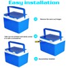 Coleman Cooler Hinges Replacement with Screws, Durable ABS Plastic Hinges