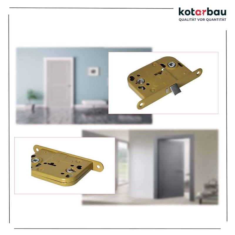 KOTARBAU Universal BB Mortice Lock 72/45 mm for Internal Doors