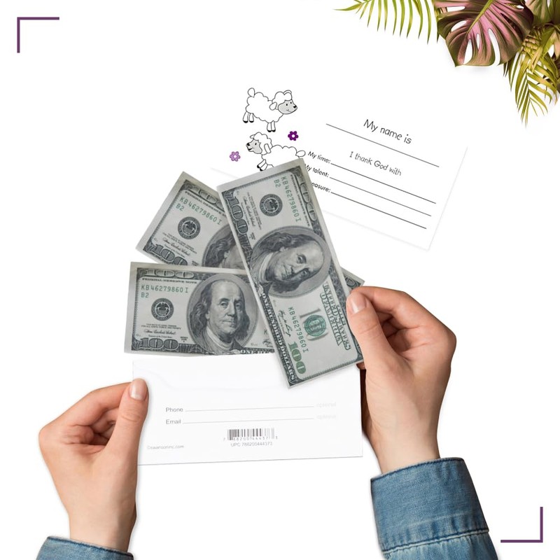 Church Offering Envelopes - Cash Envelopes For Tithes And Offering