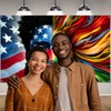 Juneteenth Backdrop for Photography Happy Juneteenth Banner African American 19th