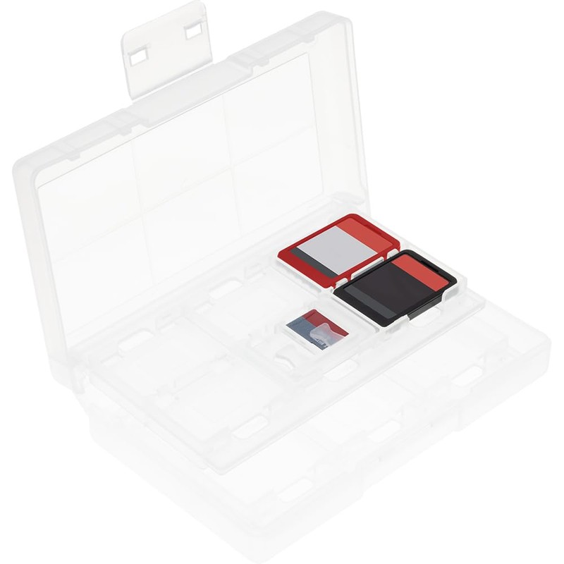 CYBER ・ カードケース24 （ Switch2 ／ Switch 用） クリアホワイト