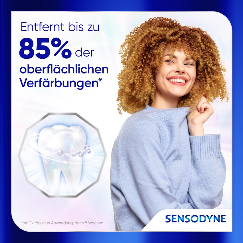 Toothpaste - Sensodyne Advanced White - Daily Whitening Tooth Cream,