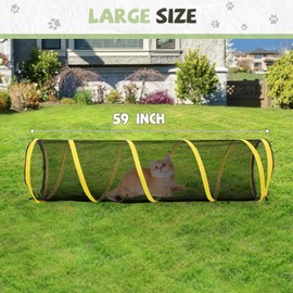 Outdoor Cat Enclosures for Indoor Cats, Outdoor Cat Tent with Tunnel for Multiple Cats, Cat Playpen for Pet Kitty Rabbits Ferrets Puppy and Other Small Animals, (Styles 7)