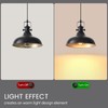 LWWHQ Black Pendant Lights Kitchen Island 3 Pack, 11.41" Kitchen