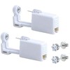 2 Pack Self Ear Piercing Gun Earring Disposable Piercing Kit
