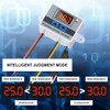 Pinafresa 4Pc XH-W3001 Digital Temperature Controller Module Thermostat Switch Waterproof