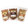 Natural Almonds, Walnuts, and Pecans Whole Raw Nuts Variety Bundle