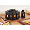 Kitchen Art Select-A-Spice Auto-Measure Pro Carousel 12 Compartments Spice Rack,