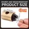 Pack of 12 Bowden Cable Nipple Brass Gas Cable Screw