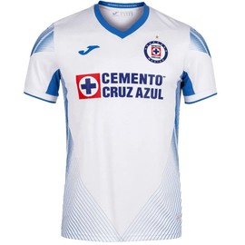Joma 2021-22 Cruz Azul Away Jersey (with Star) - White-Royal 2XL
