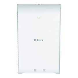 D-Link DAP-2622 Nuclias Connect Wireless AC1200 Wave 2 In-Wall PoE Access Point (Indoor, Wall Plate, MU-MIMO, Multiple Operation Modes, Gigabit, PoE Out, Simple Centralised Management)