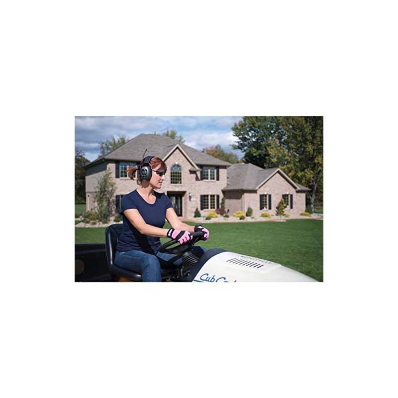 Safety Works 10121816 MP3/AM/FM Digital Radio Ear Muffs, Black