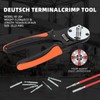 KF CPTEC Deutsch Crimper, 4-Way Indent Tool, 8-Impression Closed Barrel