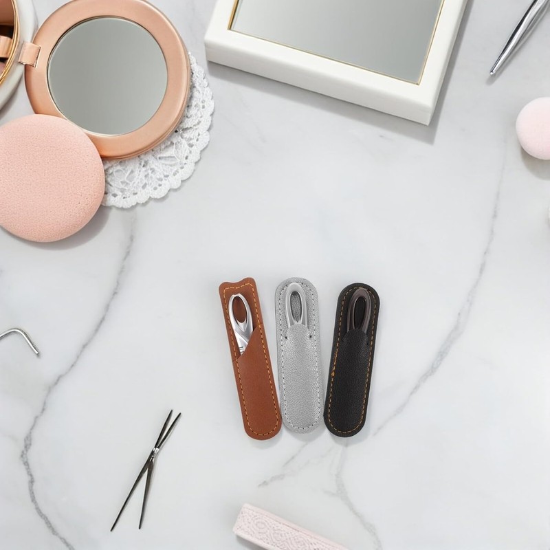 Limas de Uñas de Acero Inoxidable Cabilock con Mango Antideslizante