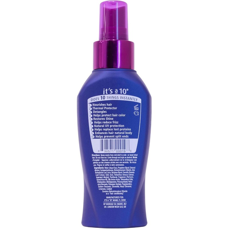 It's a 10 Haircare Miracle Leave-In Product, 4 fl. oz.