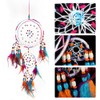 Retro Style Feather Decor Hanging Dream Catcher Wind Chimes Home