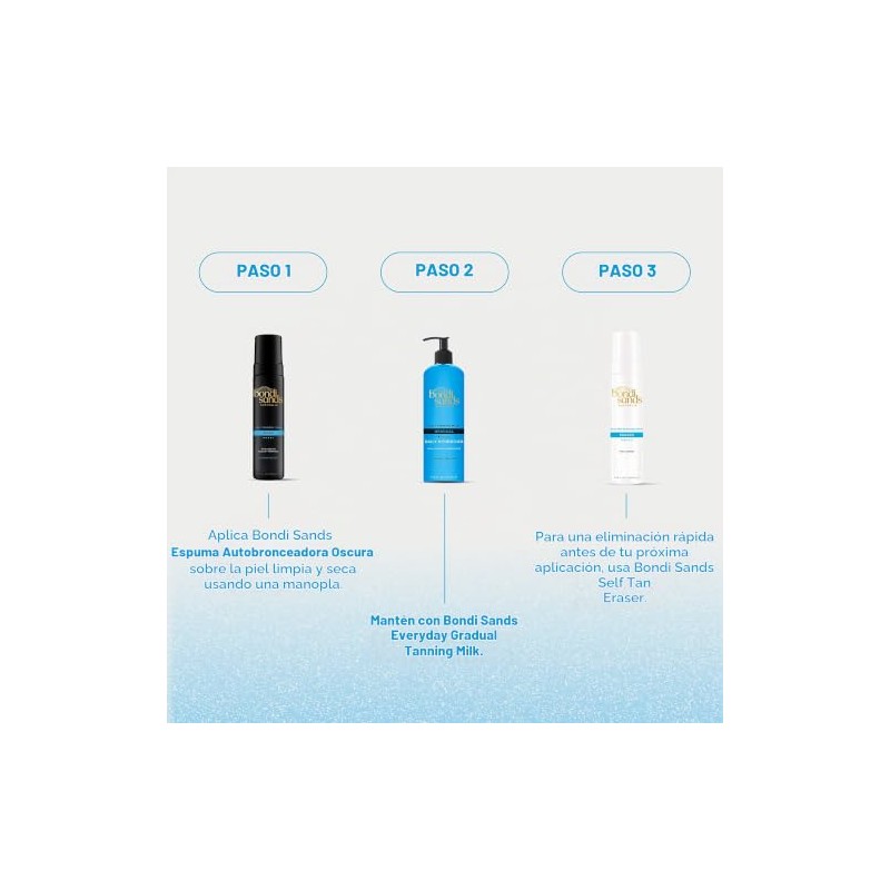 Bondi Sands espuma autobronceadora | ligero, espuma autobronceadora enriquecida con