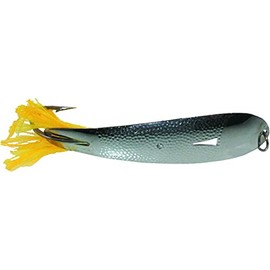 Hopkins Towing Solutions 550FY Hammered Spoon, Chrome/Yellow Feather
