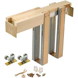 Johnson Hardware 1500 Series Commercial Grade Pocket Door Frame for 2x4 Stud Wall (36 Inch x 84 Inch)