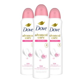 Dove Dry Spray Antiperspirant Deodorant for Women, Beauty Finish, 48 Hour Protection, Soft And Comfortable Underarms, Rose, 3.8 Oz, Pack of 3